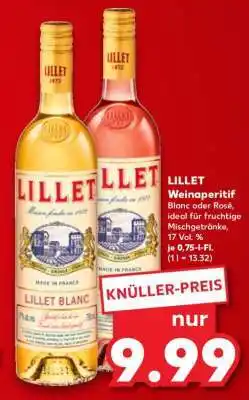 Kaufland LILLET Weinaperitif Angebot