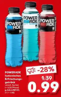 Kaufland POWERADE Isotonisches Erfrischungsgetränk Angebot