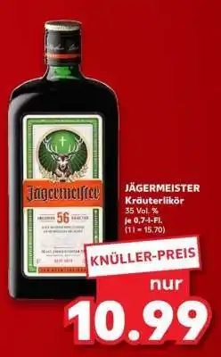 Kaufland Jägermeister Kräuterlikör Angebot