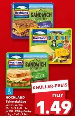 Kaufland HOCHLAND Schmelzkäse Angebot