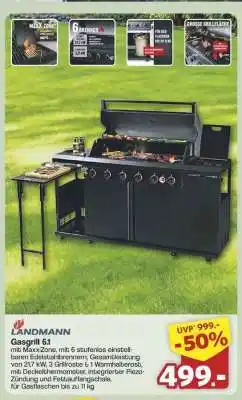 Famila Nord Ost LANDMANN Gasgrill 61 Angebot