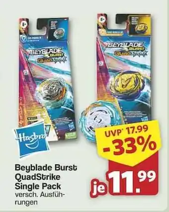 Famila Nord Ost Beyblade Burst QuadStrike Single Pack Angebot