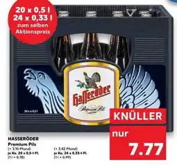 Kaufland HASSERÖDER Premium Pils Angebot