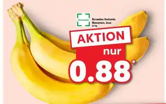 Kaufland Bananen, lose Angebot