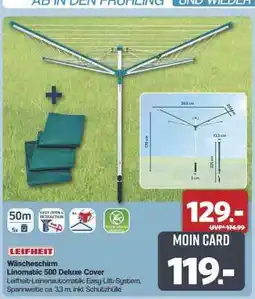 Famila Nord Ost Leifheit Wäscheschirm Linomatic 500 Deluxe Cover Angebot