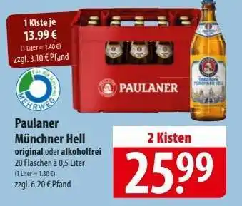 Famila Nord Ost Paulaner Münchner Hell Angebot