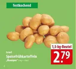 Famila Nord Ost Speisefrühkartoffeln 'Monique' Angebot