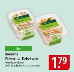 Famila Nord Ost Biogreno Farmer- oder Fleischsalat Angebot