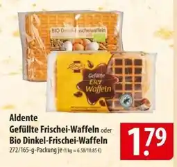 Famila Nord Ost Aldente Gefüllte Frischei-Waffeln oder Bio Dinkel-Frischei-Waffeln Angebot