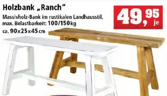 Thomas Philipps Holzbank Ranch Angebot