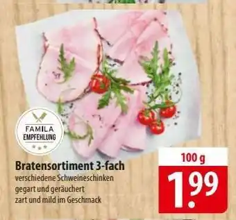 Famila Nord Ost Bratensortiment 3-fach Angebot