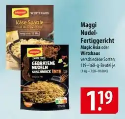Famila Nord Ost Maggi Nudel-Fertiggericht Angebot