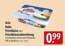 Famila Nord Ost ARLA Buko-Frischkäse Angebot