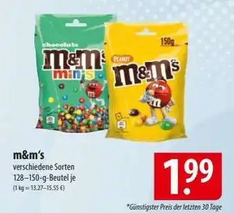 Famila Nord Ost M&M’s Angebot