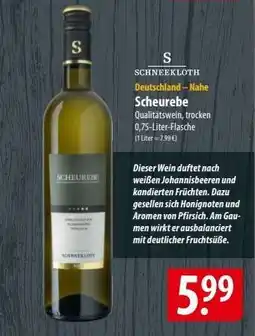 Famila Nord Ost Scheurebe Angebot