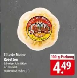 Famila Nord Ost Tête de Moine Rosetten Angebot