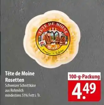 Famila Nord Ost Tête de Moine Rosetten Angebot