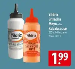 Famila Nord Ost Yildriz Sriracha Mayo oder Kebabsauce Angebot