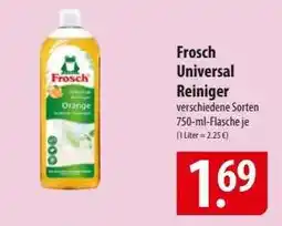 Famila Nord Ost FROSCH Universal- Reiniger Angebot