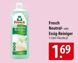 Famila Nord Ost Frosch Neutral- oder Essig-Reiniger Angebot