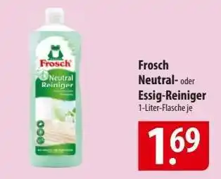Famila Nord Ost Frosch Neutral- oder Essig-Reiniger Angebot