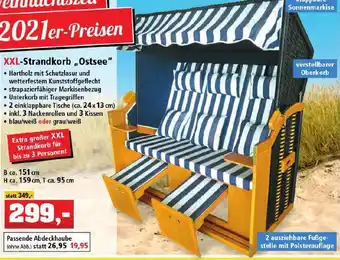 Thomas Philipps XXL Strandkorb Ostsee Angebot