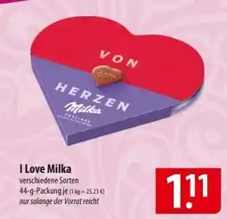 Famila Nord Ost I love Milka Angebot