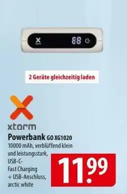 Famila Nord Ost xtorm Powerbank GO XG1020 Angebot