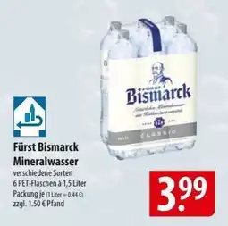 Famila Nord Ost Fürst Bismarck Mineralwasser Angebot