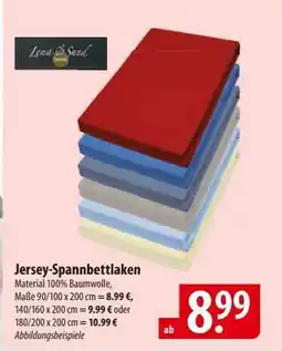 Famila Nord Ost Jersey- Spannbettlaken Angebot