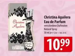 Famila Nord Ost Christina Aguilera Eau de Parfum Angebot