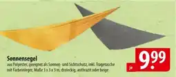 Famila Nord Ost Sonnensegel Angebot