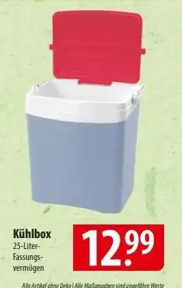 Famila Nord Ost Kühlbox Angebot