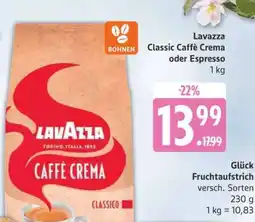 Edeka Lavazza Classic Caffè Crema oder Espresso Angebot