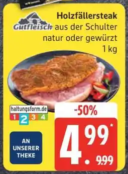 Edeka Holzfällersteak Angebot