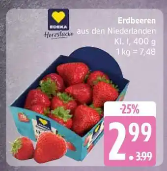 Edeka Erdbeeren Angebot
