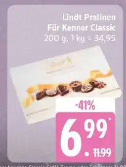Edeka Lindt Pralinen Für Kenner Classic Angebot