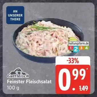 Edeka Gutfleisch Feinster Fleischsalat Angebot