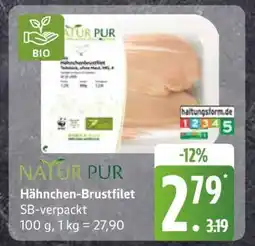 Edeka NATUR PUR Hähnchen-Brustfilet Angebot