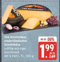 Edeka Old Amsterdam niederländischer Schnittkäse Angebot