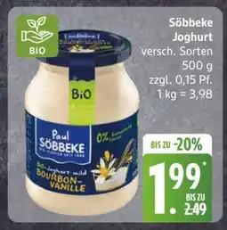 Edeka Söbbeke Joghurt Angebot