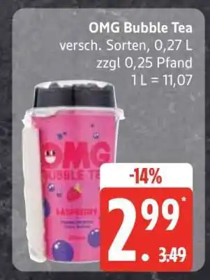 Edeka OMG Bubble Tea Angebot