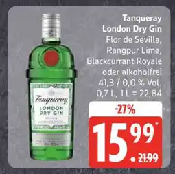 Edeka Tanqueray London Dry Gin Angebot