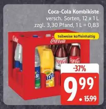 Edeka Coca-Cola Kombikiste Angebot