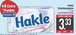 Edeka Hakle Toilettenpapier Angebot