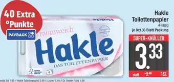 Edeka Hakle Toilettenpapier Angebot