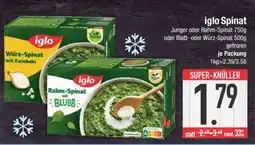 Edeka Iglo Spinat Angebot