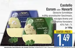 Edeka Castello Esrom oder Havarti Angebot