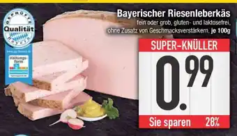 Edeka Bayerischer Riesenleberkäs Angebot