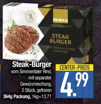 Edeka Steak-Burger Angebot